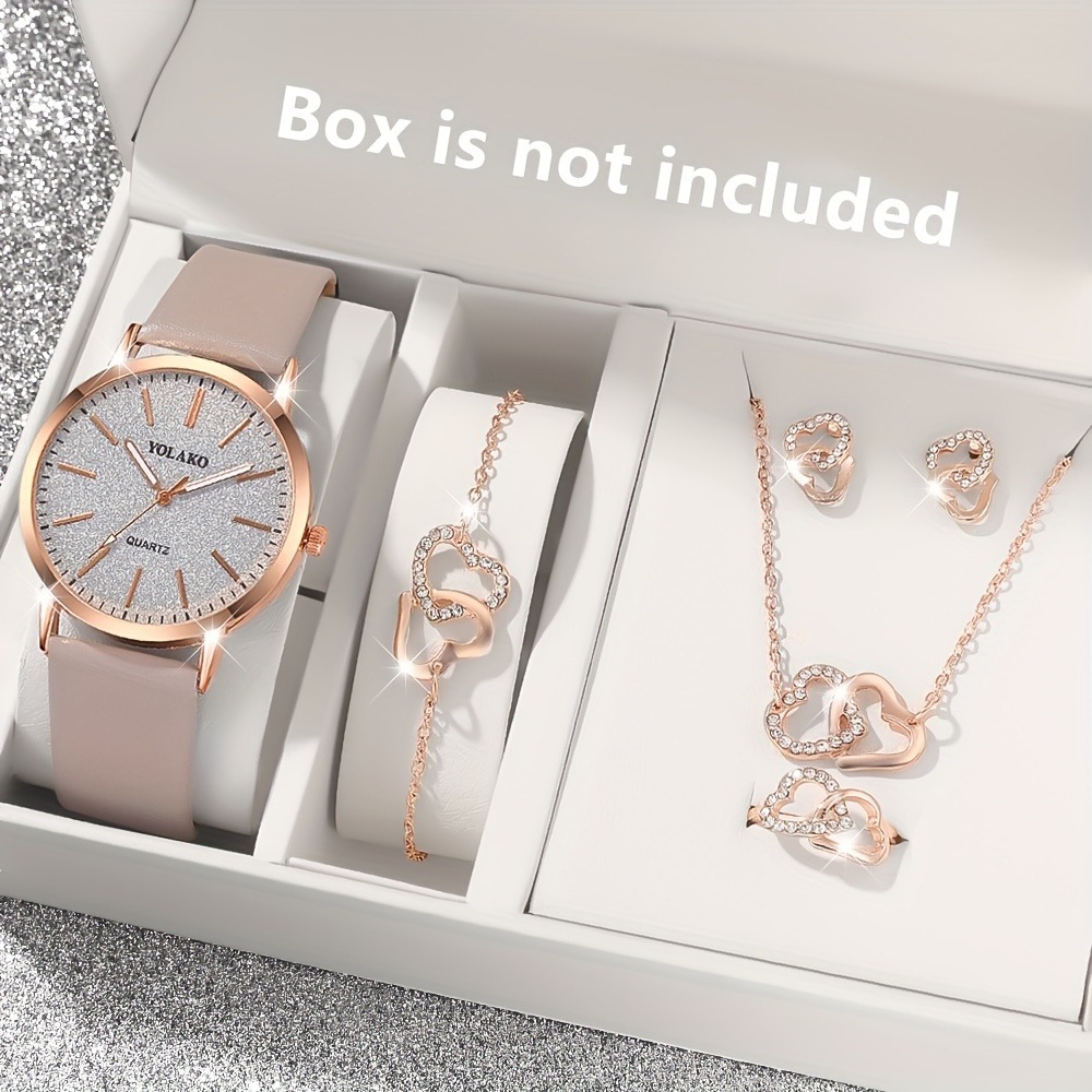 Unique Jewelry Watches - 6‑Pcs Elegant Minimalist Women Quartz Watches