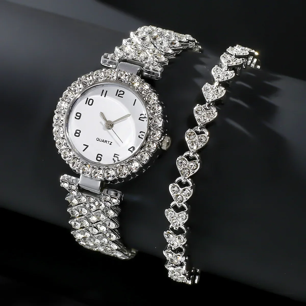 Jewelry Like Watches - 1pcs/2pcs Luxury Fashion Women Watch Set