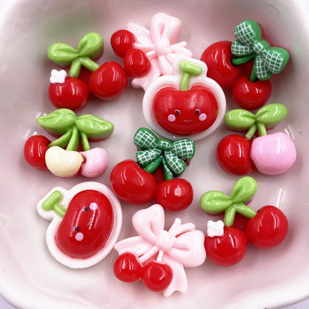 24pcs Colorful Kawaii Cartoon  - Paradise Jewelry & Watches Llc review and price