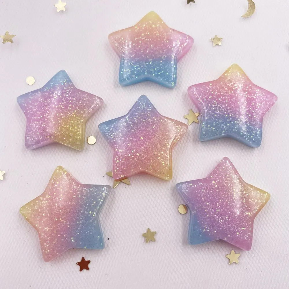 10PCS Glitter Kawaii Resin Col - Paradise Jewelry & Watches Llc review and price