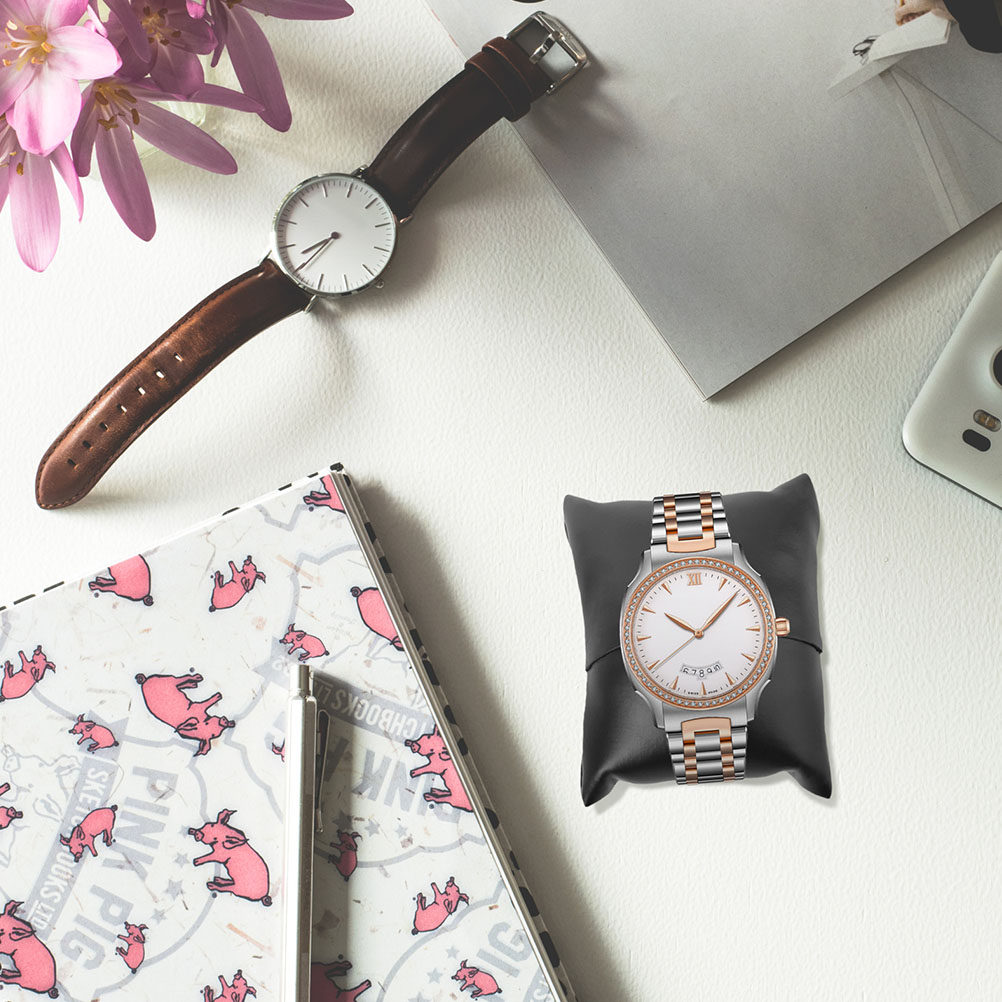 12Pcs Watch Display Pillow PU  - Jewelry Watches & Accessories review and price
