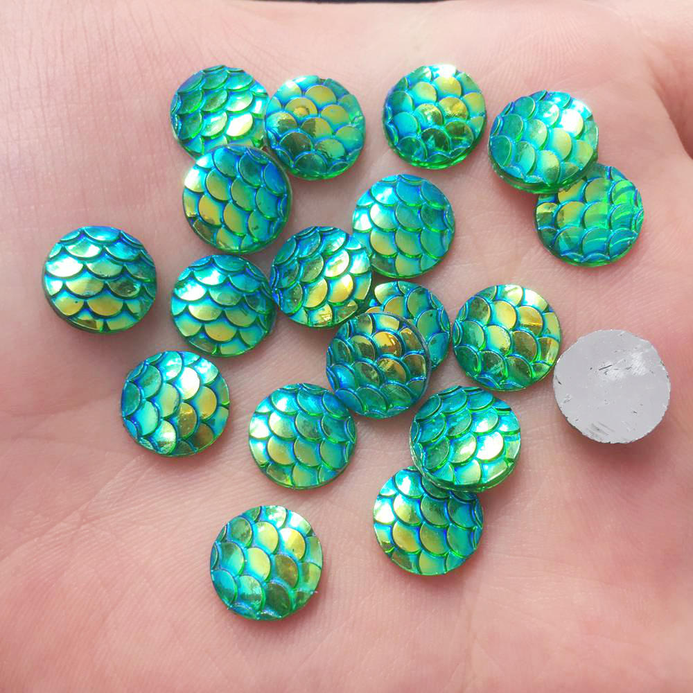Shiny 100Pcs AB Resin 10mm Rou - Paradise Jewelry & Watches Llc review and price
