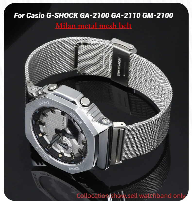 Milan metal mesh belt For Casi - Casio Watch G-Shock Dw-5600 review and price
